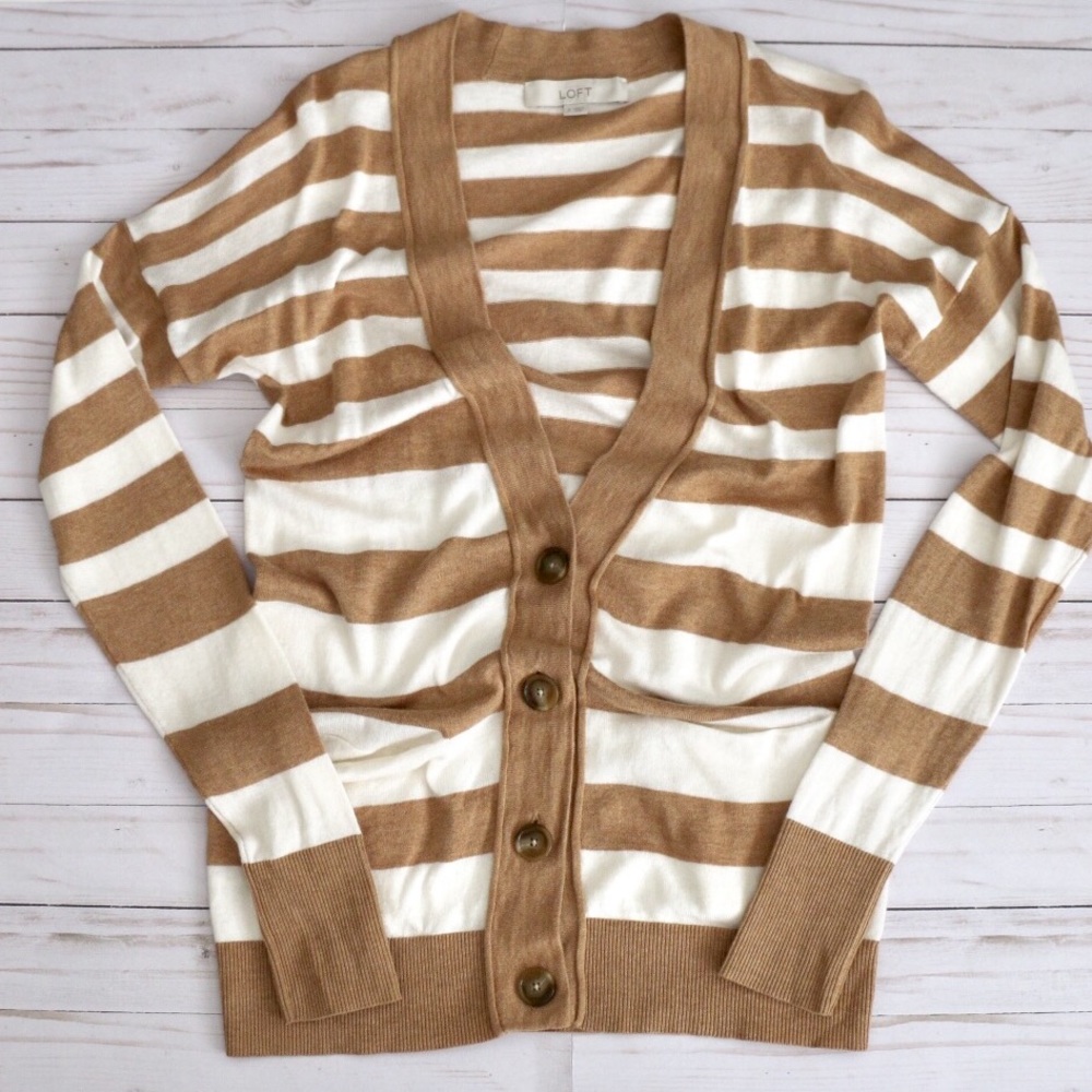 Loft striped Cardigan